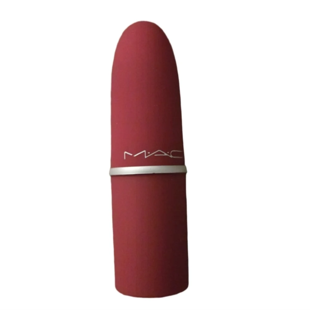 MAC Cosmetics Powder Kiss Lipstick Shocking Relevation Red Mini NWOB